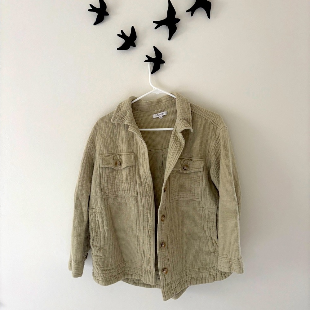Madewell button up long sleeve shirt